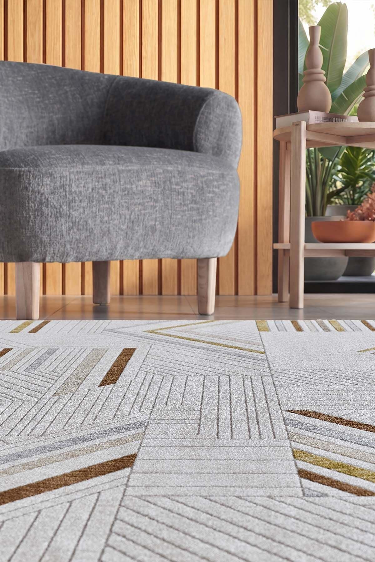 Adara 18342 Dikdörtgen Tozumaz Halı 80x300 - Multi
