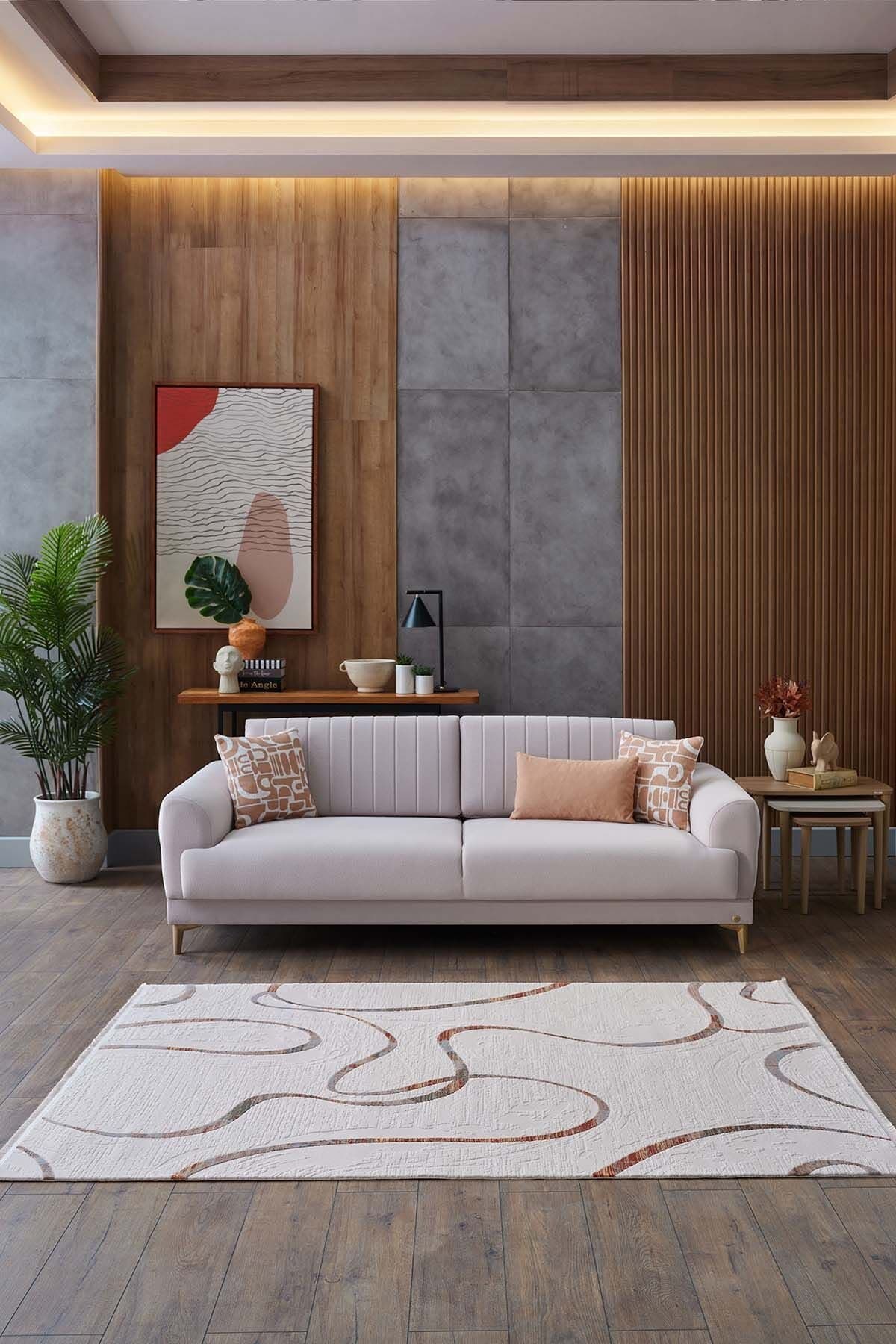 Novastyle 18862 Dikdörtgen Akrilik Makine Halısı 200X290 - Multi