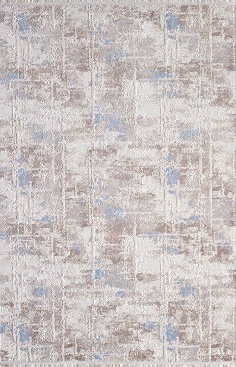 NovaStyle 11470 Dikdörtgen Akrilik Makine Halısı 80X150 - Mavi